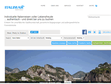Tablet Screenshot of italimar.com